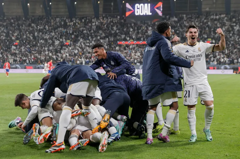 Real Madrid Atlético Supercopa