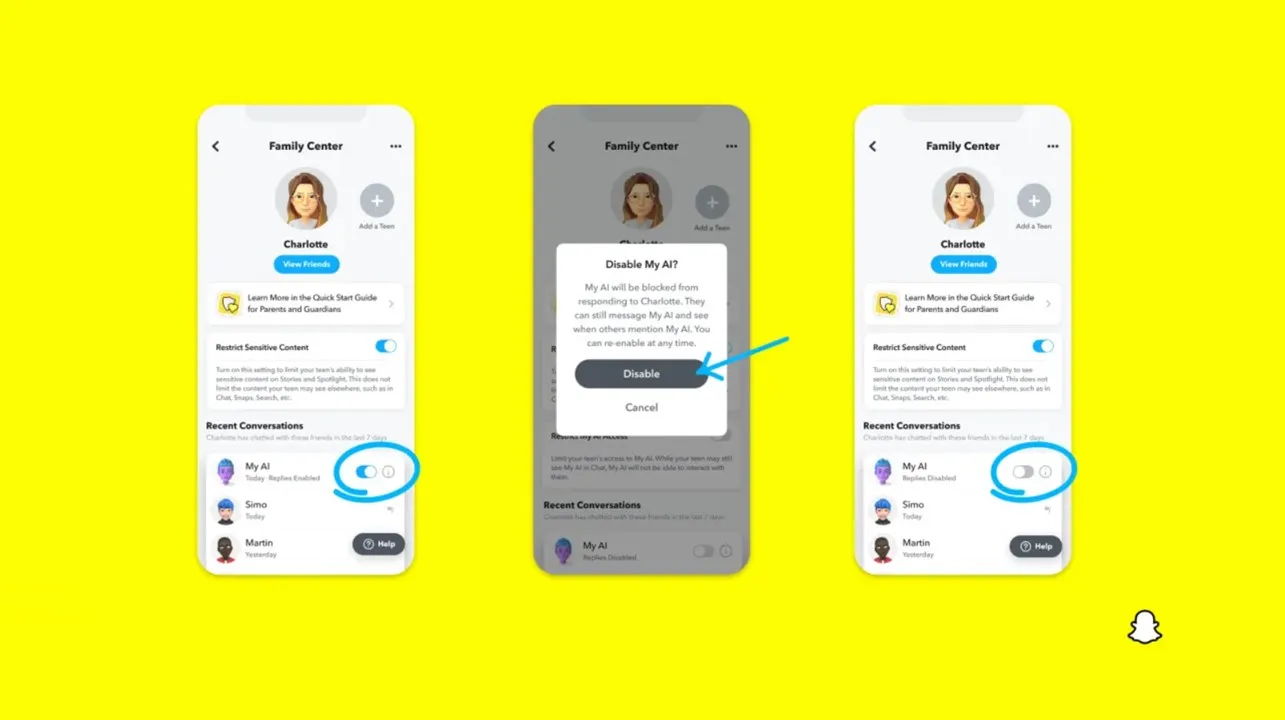 snapchat my ai