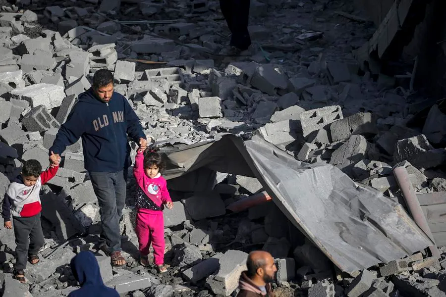catástrofe en Gaza
