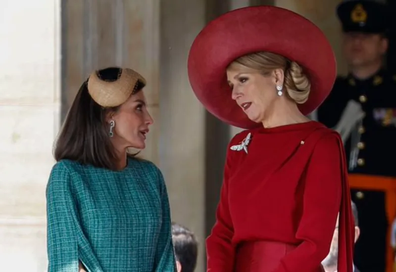 Reina Letizia de España y Reina Máxima de Holanda