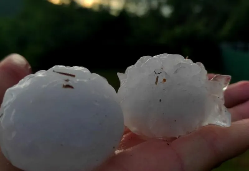 Granizo gigante