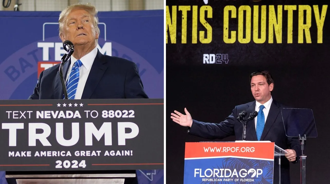 ¿Qué se sabe de la reunión privada entre Trump y DeSantis?