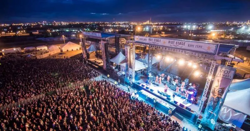 Una imagen del Riot Fest