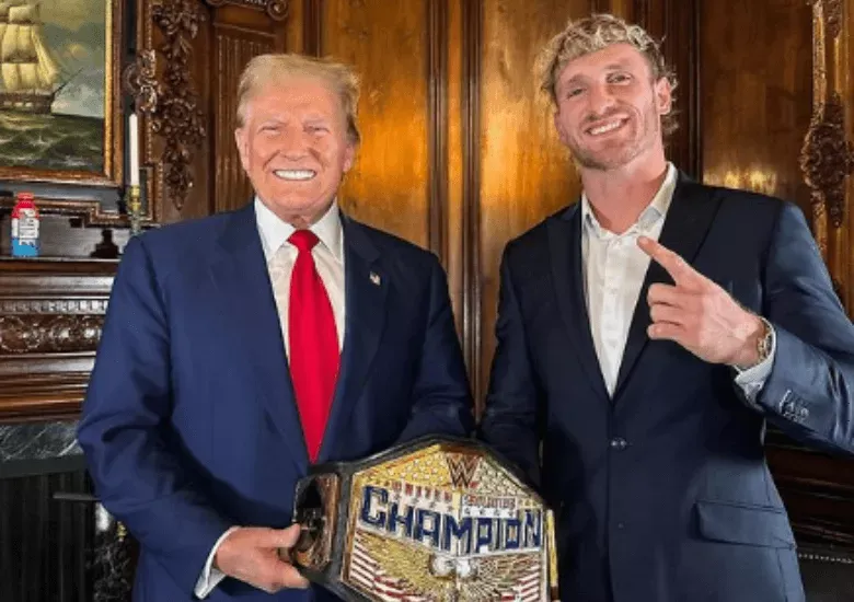 Trump se presenta en el podcast de Logan Paul para captar a los jóvenes votantes