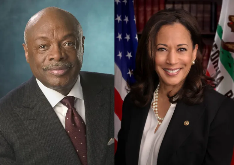 Publicaciones engañosas sobre el romance de Harris con Willie Brown