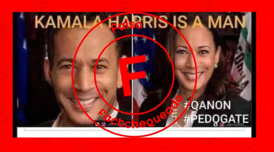 Kamala Harris hombre