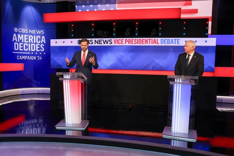 tim walz jd vance debate factcheck