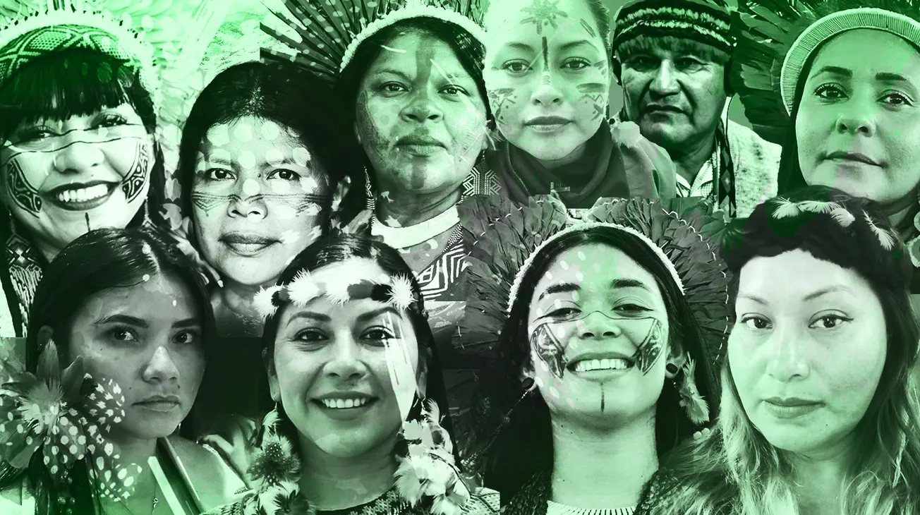 líderes indígenas