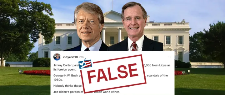 Bush y Carter