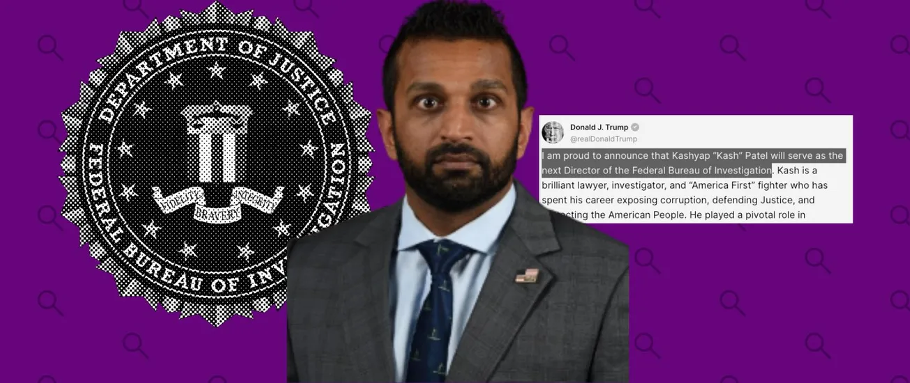 Kash Patel FBI trumpKash Patel