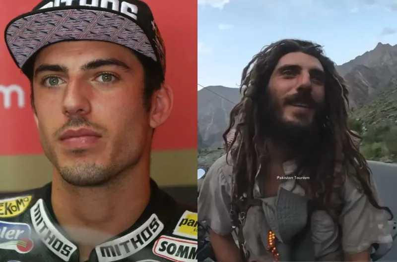 Axel Pons, el piloto que dejó todo para caminar por el mundo descalzo