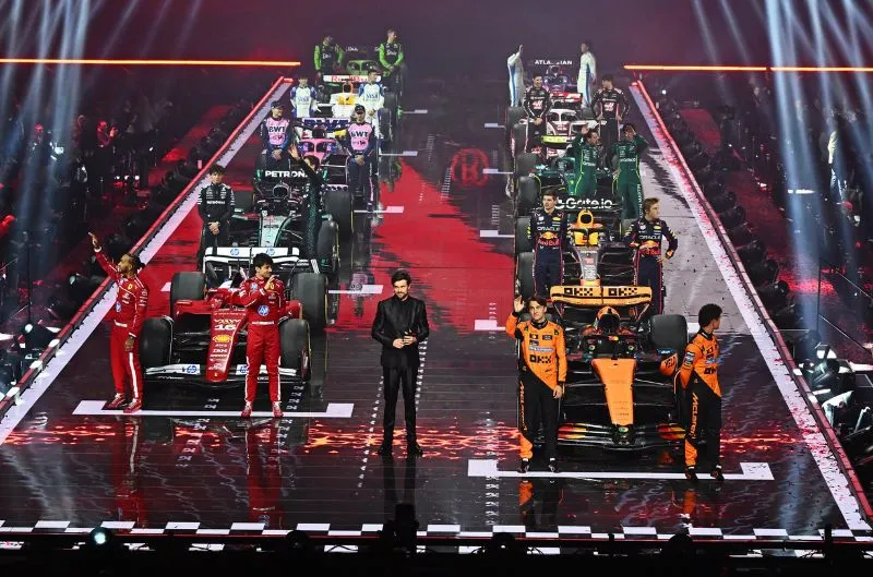 Entre risas y abucheos: así fue el F1 75 Live