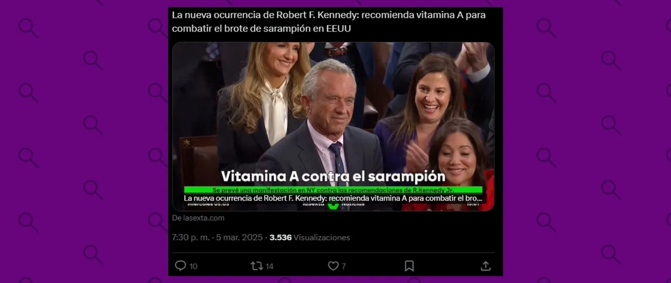 vitamina A sarampión
